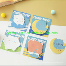 Cloud Sheep Lovely Design Self-Adhesive Sticky Memo Notes Pad